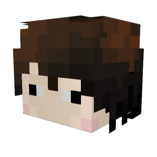 GOOB_NATION Minecraft avatar head, 3D render