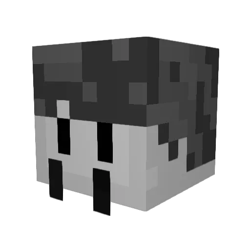 GOODBYEi18iw Minecraft avatar head, 3D render