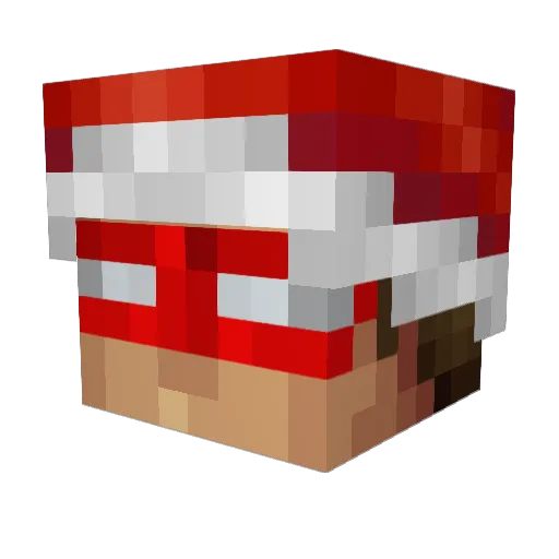 GOODIT Minecraft avatar head, 3D render