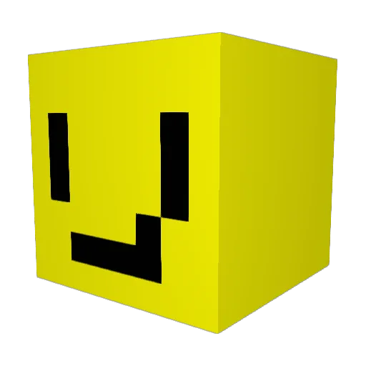 GOOD_AT_GAMES12 Minecraft avatar head, 3D render