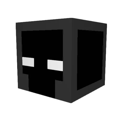 GORDENPOCKET Minecraft avatar head, 3D render