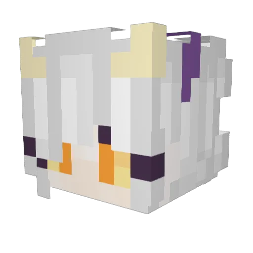 GORDONRAMFEEM Minecraft avatar head, 3D render