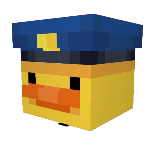 GORKEMCRAFT45_ Minecraft avatar head, 3D render