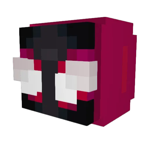 GOSANE_ Minecraft avatar head, 3D render