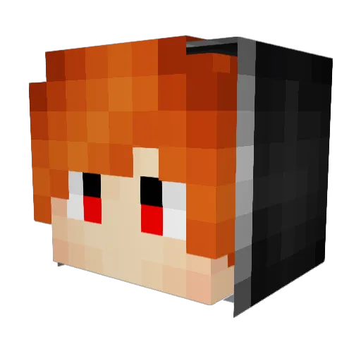 GPNGamer Minecraft avatar head, 3D render