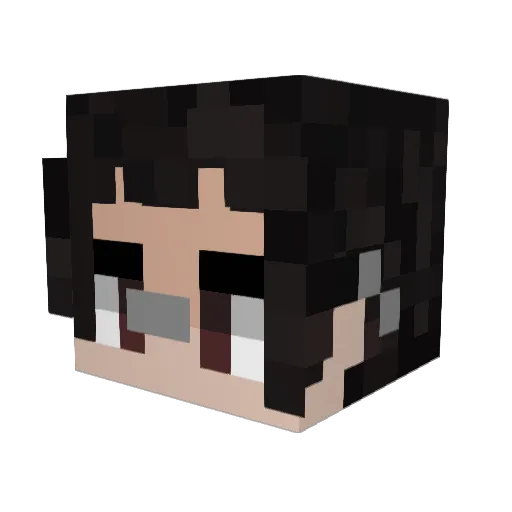 GR4N0L4 Minecraft avatar head, 3D render