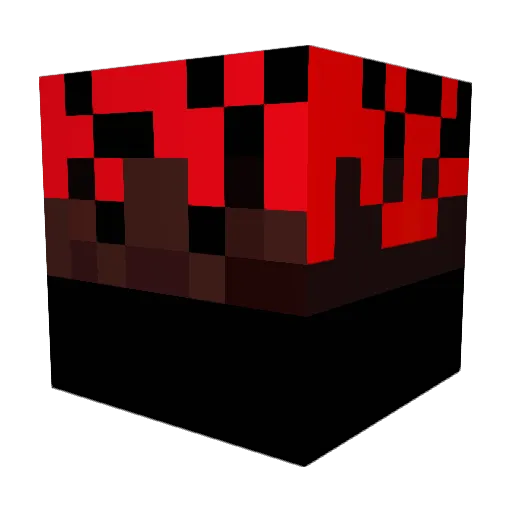 GR4NDxRYL Minecraft avatar head, 3D render