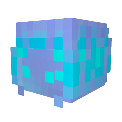 GR8LOGIC Minecraft avatar head, 3D render