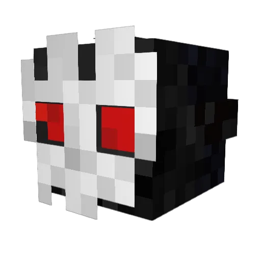 GRAYWOLF92 Minecraft avatar head, 3D render
