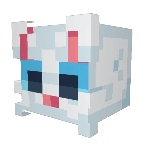 GRIMPYFERRET1113 Minecraft avatar head, 3D render
