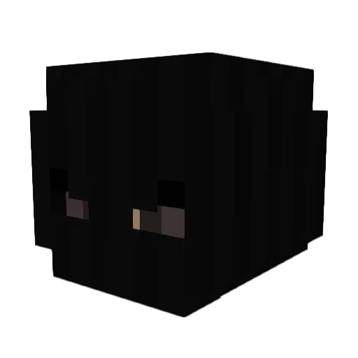 GRONOPL Minecraft avatar head, 3D render