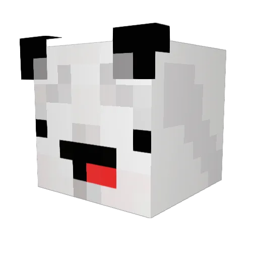 GRedeem Minecraft avatar head, 3D render