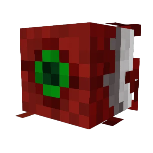 GReekRampage Minecraft avatar head, 3D render