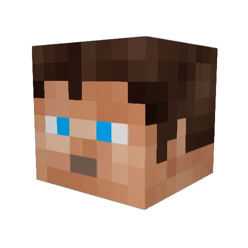 GRiM_XVII Minecraft avatar head, 3D render