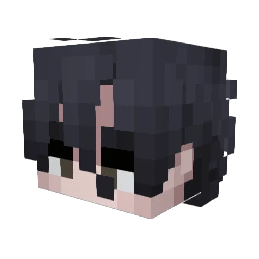 GSCPLAYZ Minecraft avatar head, 3D render