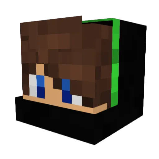 GSGaming05 Minecraft avatar head, 3D render