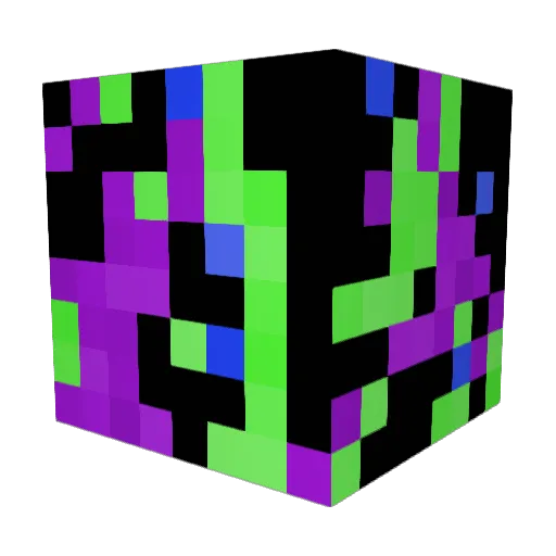 GSLT Minecraft avatar head, 3D render