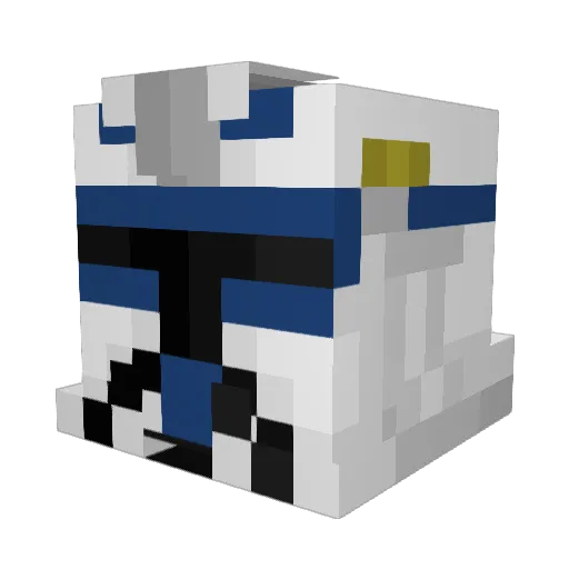 GSLoxx Minecraft avatar head, 3D render