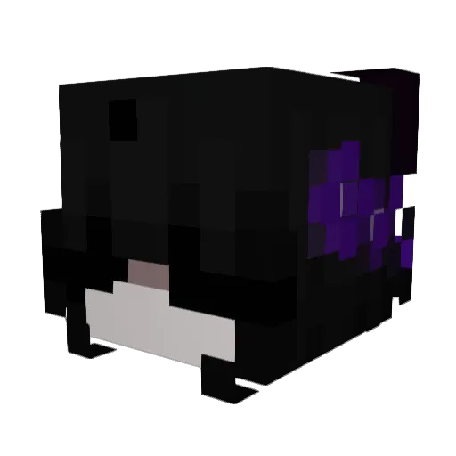 GSMusie Minecraft avatar head, 3D render