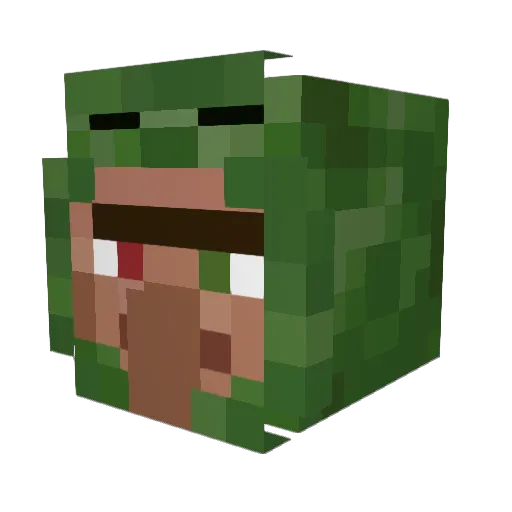 GSTradingCo Minecraft avatar head, 3D render