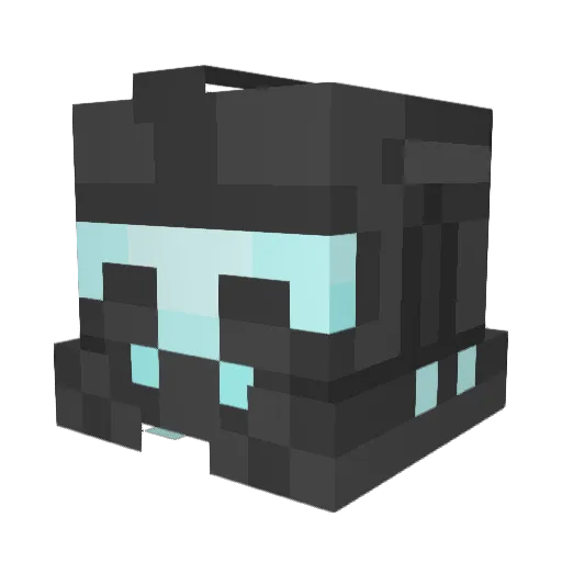GS_Sagun Minecraft avatar head, 3D render