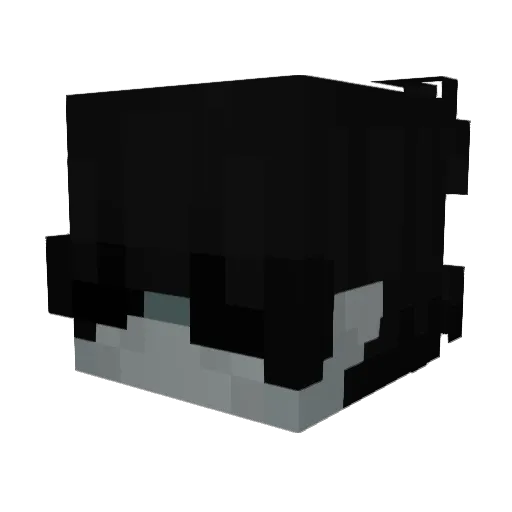 GSheriff Minecraft avatar head, 3D render