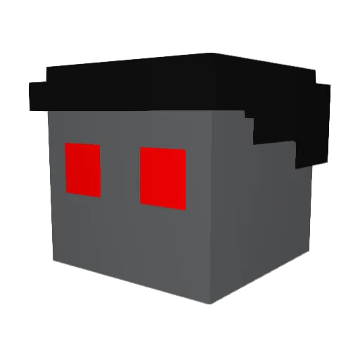 GSteel95 Minecraft avatar head, 3D render