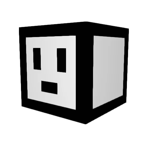 GTEMOjun Minecraft avatar head, 3D render