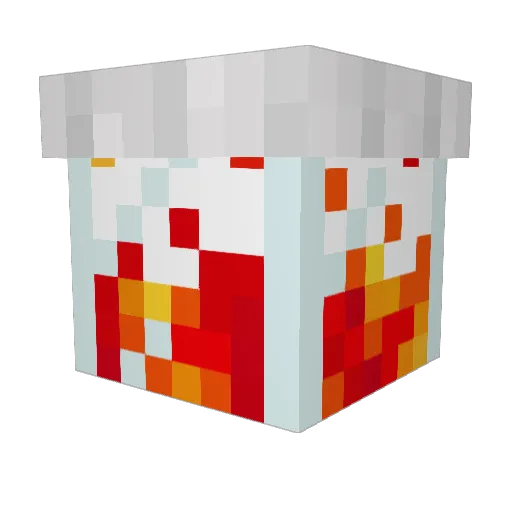 GTR04 Minecraft avatar head, 3D render