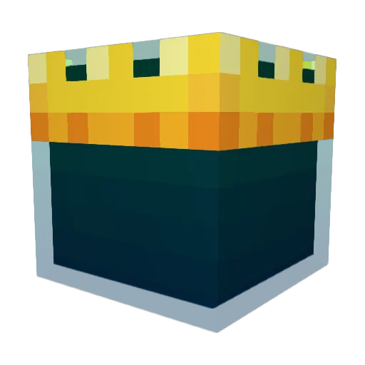 GT_6 Minecraft avatar head, 3D render