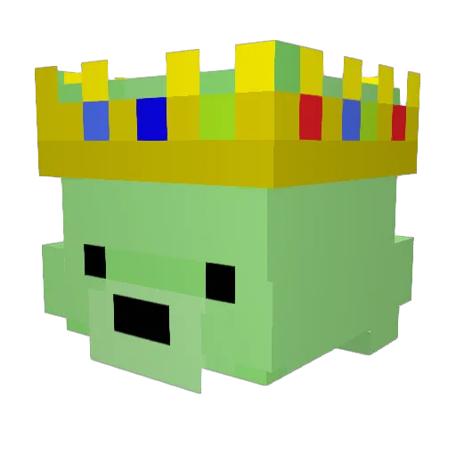 GUMMYBEWR Minecraft avatar head, 3D render