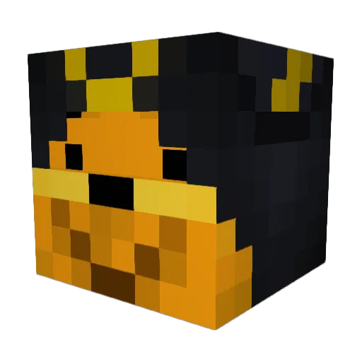 GUNGAMER88 Minecraft avatar head, 3D render