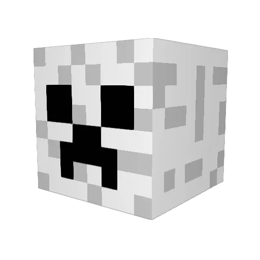 GUNSLIINGER11 Minecraft avatar head, 3D render
