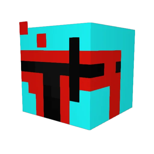 GUSisthebest Minecraft avatar head, 3D render