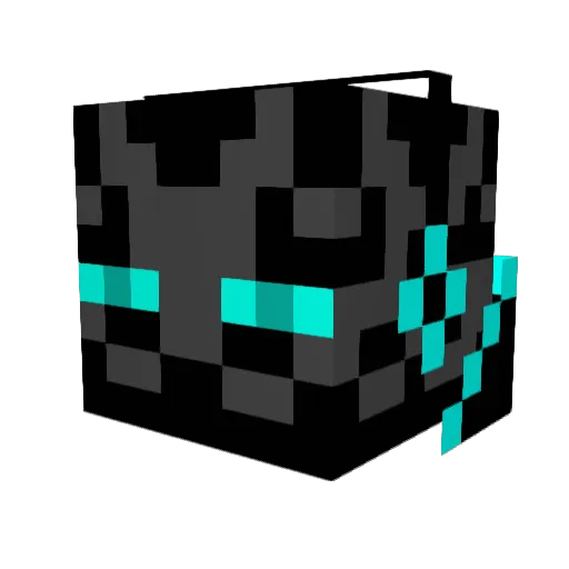 GUblinbe Minecraft avatar head, 3D render