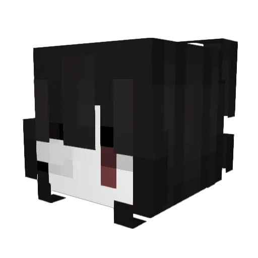 GVIYV Minecraft avatar head, 3D render