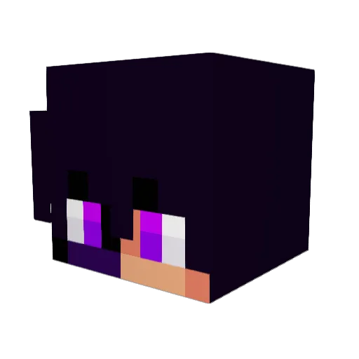 GZyke Minecraft avatar head, 3D render
