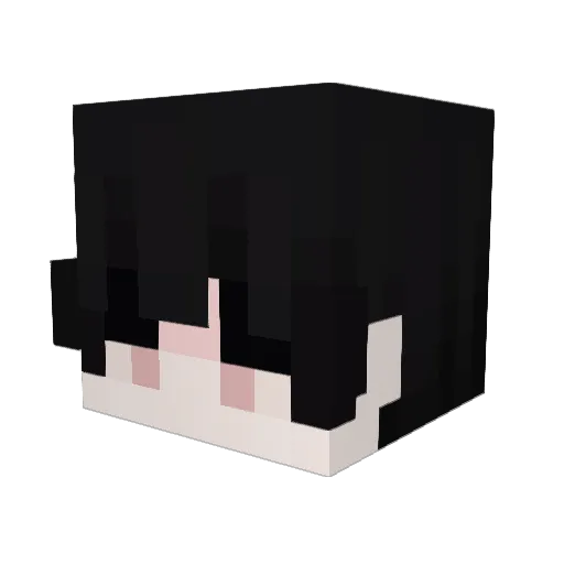G_Cinder Minecraft avatar head, 3D render