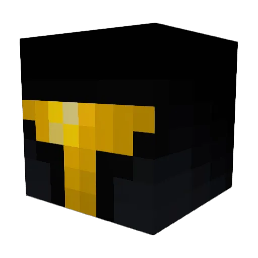 G_Flynn Minecraft avatar head, 3D render