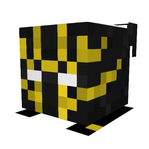G_Lotus Minecraft avatar head, 3D render