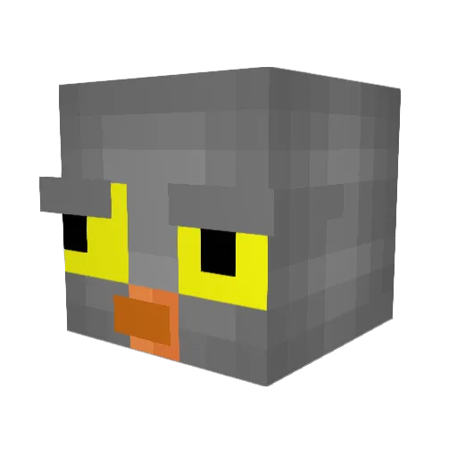 G_Man21 Minecraft avatar head, 3D render