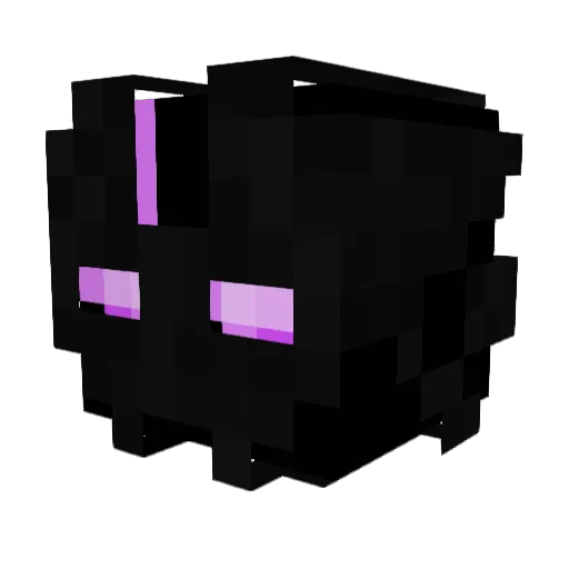 G_O_G_ Minecraft avatar head, 3D render