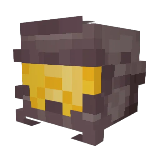 G_Q_D Minecraft avatar head, 3D render