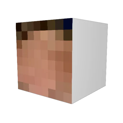 G_Smith Minecraft avatar head, 3D render