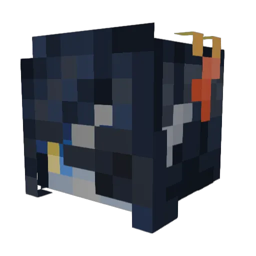 G_Wolf97 Minecraft avatar head, 3D render