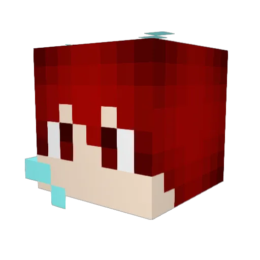 G__sword Minecraft avatar head, 3D render