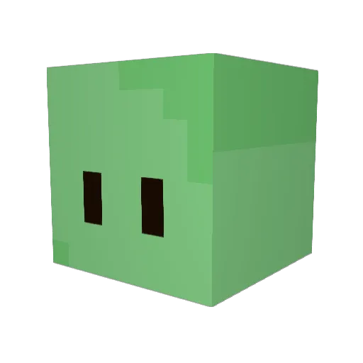 G_kokoa Minecraft avatar head, 3D render