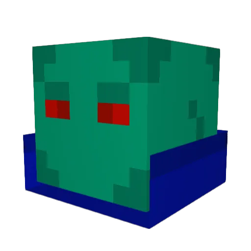 G_ram59 Minecraft avatar head, 3D render