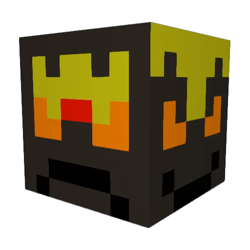 GaMmI_1999 Minecraft avatar head, 3D render