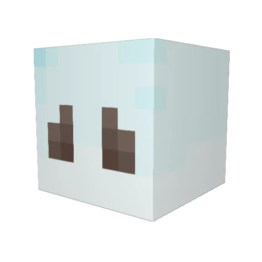 GaRlAeFx Minecraft avatar head, 3D render